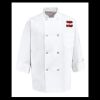 Eight Pearl Button Chef Coat - Tall Sizes Thumbnail