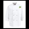 Eight Pearl Button Chef Coat - Tall Sizes Thumbnail