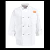 Eight Pearl Button Chef Coat - Tall Sizes Thumbnail