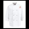 Eight Pearl Button Chef Coat - Tall Sizes Thumbnail