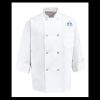 Eight Pearl Button Chef Coat - Tall Sizes Thumbnail