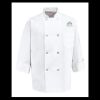 Eight Pearl Button Chef Coat - Tall Sizes Thumbnail