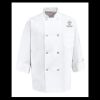 Eight Pearl Button Chef Coat - Tall Sizes Thumbnail