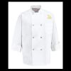 Eight Pearl Button Chef Coat - Tall Sizes Thumbnail