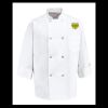 Eight Pearl Button Chef Coat - Tall Sizes Thumbnail