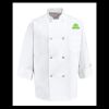 Eight Pearl Button Chef Coat - Tall Sizes Thumbnail