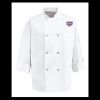 Eight Pearl Button Chef Coat - Tall Sizes Thumbnail