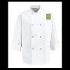 Eight Pearl Button Chef Coat - Tall Sizes Thumbnail