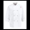 Eight Pearl Button Chef Coat - Tall Sizes Thumbnail