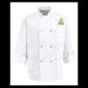 Eight Pearl Button Chef Coat - Tall Sizes Thumbnail