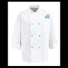 Eight Pearl Button Chef Coat - Tall Sizes Thumbnail
