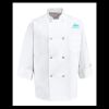 Eight Pearl Button Chef Coat - Tall Sizes Thumbnail