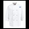 Eight Pearl Button Chef Coat - Tall Sizes Thumbnail