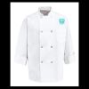 Eight Pearl Button Chef Coat - Tall Sizes Thumbnail
