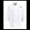 Eight Pearl Button Chef Coat - Tall Sizes Thumbnail