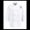 Eight Pearl Button Chef Coat - Tall Sizes Thumbnail
