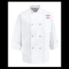 Eight Pearl Button Chef Coat - Tall Sizes Thumbnail