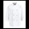 Eight Pearl Button Chef Coat - Tall Sizes Thumbnail