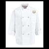 Eight Pearl Button Chef Coat - Tall Sizes Thumbnail