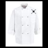 Eight Pearl Button Chef Coat - Tall Sizes Thumbnail