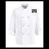 Eight Pearl Button Chef Coat - Tall Sizes Thumbnail