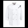Eight Pearl Button Chef Coat - Tall Sizes Thumbnail