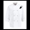 Eight Pearl Button Chef Coat - Tall Sizes Thumbnail