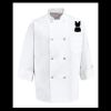 Eight Pearl Button Chef Coat - Tall Sizes Thumbnail