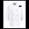 Eight Pearl Button Chef Coat - Tall Sizes Thumbnail
