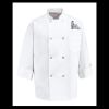 Eight Pearl Button Chef Coat - Tall Sizes Thumbnail