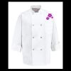 Eight Pearl Button Chef Coat - Tall Sizes Thumbnail