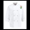 Eight Pearl Button Chef Coat - Tall Sizes Thumbnail
