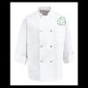 Eight Pearl Button Chef Coat - Tall Sizes Thumbnail