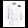 Eight Pearl Button Chef Coat - Tall Sizes Thumbnail