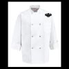 Eight Pearl Button Chef Coat - Tall Sizes Thumbnail