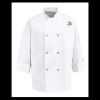 Eight Pearl Button Chef Coat - Tall Sizes Thumbnail