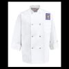 Eight Pearl Button Chef Coat - Tall Sizes Thumbnail