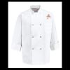 Eight Pearl Button Chef Coat - Tall Sizes Thumbnail