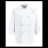 Eight Pearl Button Chef Coat - Tall Sizes Thumbnail