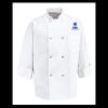 Eight Pearl Button Chef Coat - Tall Sizes Thumbnail